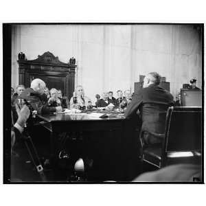  Frankfurter faces Senate committee. Washington, D.C., Jan. 12. Felix 