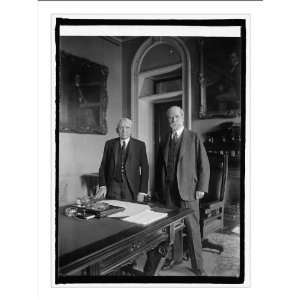  Historic Print (M) Frank B. Kellogg and Sec. Hughes, 2/27 
