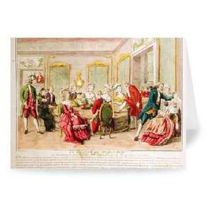 Hypnotism Session with Franz Anton Mesmer   Greeting Card (Pack of 2 