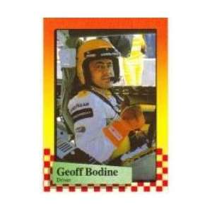  1989 Maxx Previews #1 Geoff Bodine   NASCAR Trading Card 