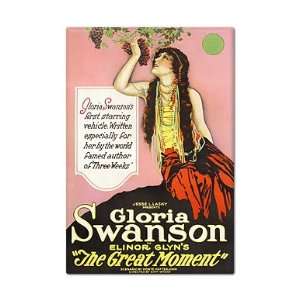  The Great Moment Gloria Swanson Movie Fridge Magnet 