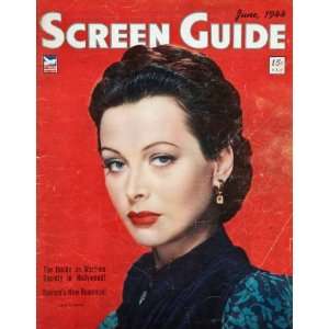 HEDY LAMARR Screen Guide June 1944 magazine
