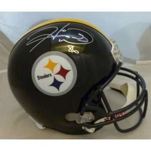 Hines Ward Signed Pittsburgh Steelers Full Size Helmet