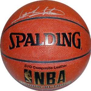 Isiah Thomas Autographed Indoor/Outdoor Basketball