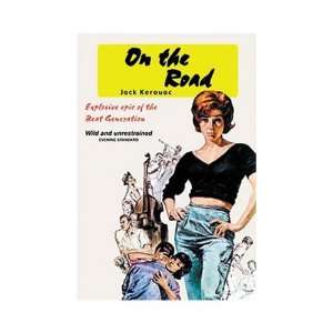  On the Road   Jack Kerouac   Vintage Poster