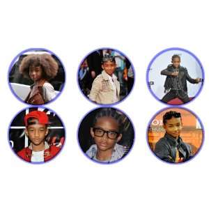  Set of 6 Jaden Smith 1.25 Badge Pinback Button 