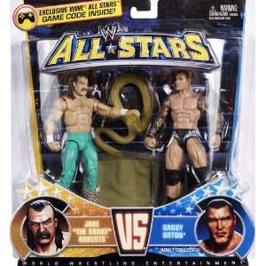   Figure 2Pack Jake The Snake Roberts Vs. Randy Orton Toys & Games