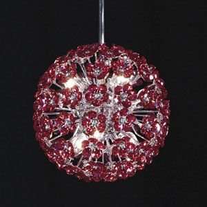   Sphere Imperial Crystal Suspension by James   R127291, Crystal Amber