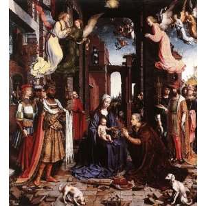  Hand Made Oil Reproduction   Jan Gossaert (Mabuse)   32 x 