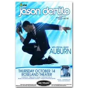  Jason Derulo Poster   Flyer for Concert