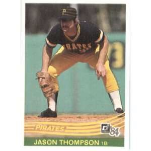  1984 Donruss # 64 Jason Thompson Pittsburgh Pirates 