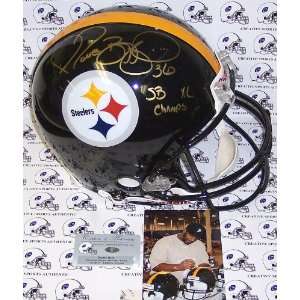 Jerome Bettis Hand Signed Pittsburgh Steelers Authentic Helmet