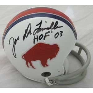 Joe DeLamielleure Autographed/Hand Signed Buffalo Bills Mini Helmet 