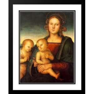  Madonna with Child and Little St John 25x29 Framed and 