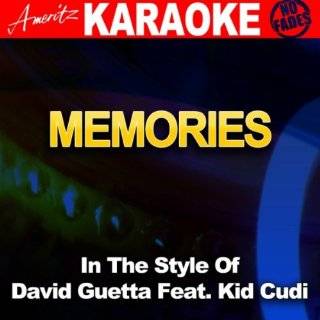 Memories (In the Style of David Guetta Feat. Kid Cudi) [Karaoke 
