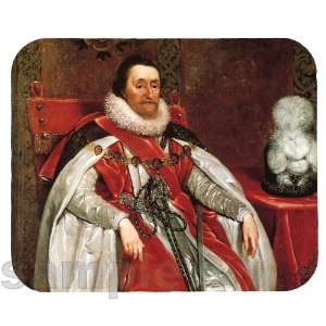  King James I of England Mouse Pad 