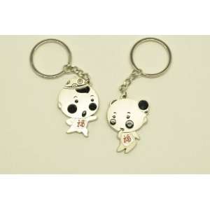  Asian Lovers Couple Key Chain