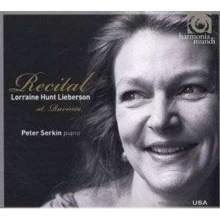 Recital Lorraine Hunt Lieberson at Ravinia Audio CD ~ Lorraine Hunt 