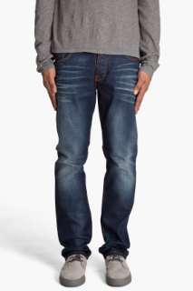 Nudie Jeans Average Joe Ice Blue Jeans for men  