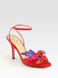 Kate Spade New York   Cecelia Embellished Leather Sandals