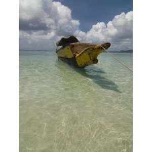  Traditional Boat Off Havelock Island, Andaman Islands 