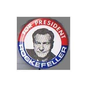 Nelson Rockefeller 1968 Presidential Campaign Button