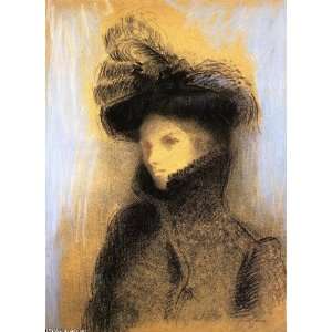 FRAMED oil paintings   Odilon Redon   24 x 34 inches   Portrait Of 