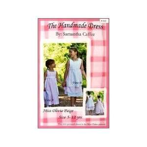  The Handmade Dress Miss Olivia Paige Size 5 12 Pattern 