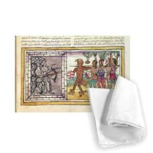  Codex Duran Pedro de Alvarado (c.1485 1541)   Tea Towel 