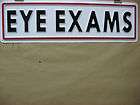 eye exams  