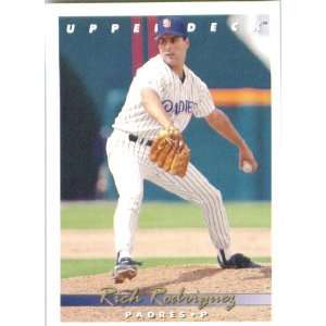  1993 Upper Deck # 330 Rich Rodriguez San Diego Padres 