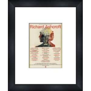  RICHARD ASHCROFT UK Tour 2002   Custom Framed Original Ad 