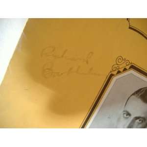  Barthelmess, Richard Sheet Music Signed Autograph Weary 