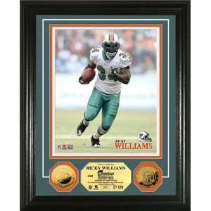 Ricky Williams 24KT Gold Coin Photo Mint