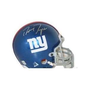 Ron Dayne Autographed Mini Helmet   New York Giants