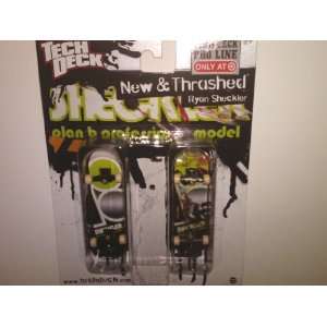  Tech Deck Ryan Sheckler Plan B New and Thrashed Toys 