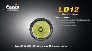 Fenix LD12 Cree XPG LED R5 Flashlight Torch  