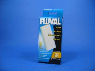 2x Hagen Fluval 104 105 Filter Foam Blocks , pads pump  