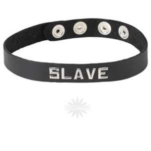  Spartacus Wordband Collar Slave