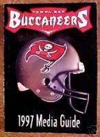 1997 Tampa Bay Buccaneers NFL Football Media GUIDE  