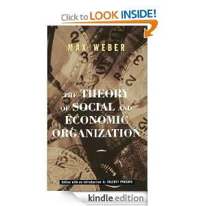   Organization Max Weber, Talcott Parsons  Kindle Store