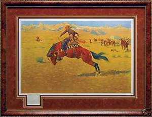 Frederic Remington Limited Edition Museum Print  