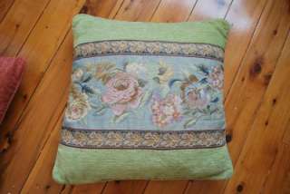 French Rose Baroque Style Jacquard Cushion Cover 45cm C  