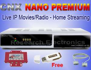CONAXSAT CNX NANO PREMIUM USB PVR FTA RECEIVER NANO 2  
