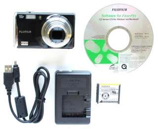 FUJI FINEPIX F72EXR F72 *BLACK* DIGITAL CAMERA+8GB~5B  