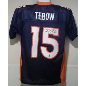 Tim Tebow Autographed Denver Broncos Reebok Jersey