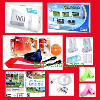 Kart Game and wii Sports Games 1 Wii Console Stand 1 Wii sports Game 
