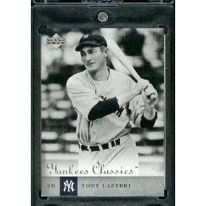 2004 Upper Deck Yankees Classics # 85 Tony Lazzeri New York Yankees 