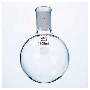 Kontes Flasks with Necks, Capacity 100mL; Approximate Diameter 60mm 