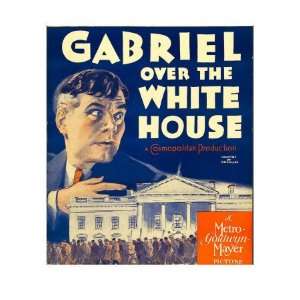  Gabriel over the White House, Walter Huston on Window Card 